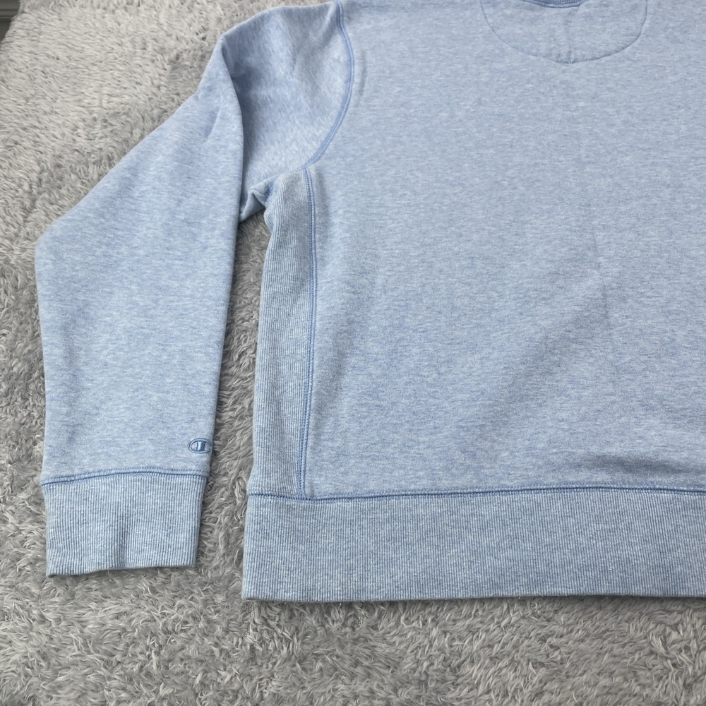 Vintage Champion Reverse Weave Crewneck Sweatshirt Women's XL Baby Blue - Picture 9 of 12